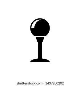 Garden Lamp Icon Vector Illustration - Vector