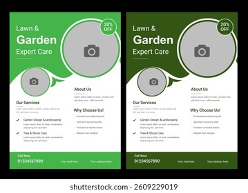 Garden landscape design with pathway in garden and footpath in picturesque summer park and staircase in backyard,Paving stones on floor in park,space for text.