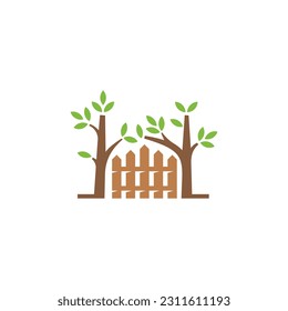 Garden Leaf Nature Logo Design Vector