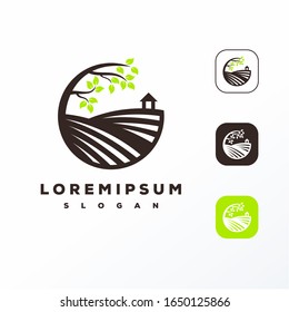 Garden logo design ready to use
