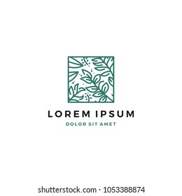 Garden Logo Design Template
