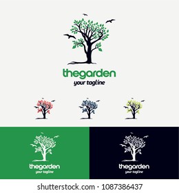 The Garden Logo Designs Template