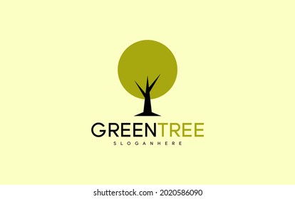 garden logo icon design template vector elements for your company brand. green color