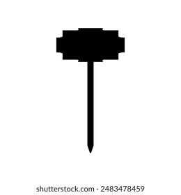 Juego de Vectores de iconos de jardín. Colección de signo de ilustración de placa de identificación. Símbolo de borde. Logotipo del bastidor.