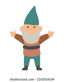garden old elf character icon