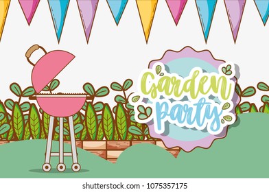 Garden party card