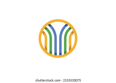 Garden and Plant Colored Logo