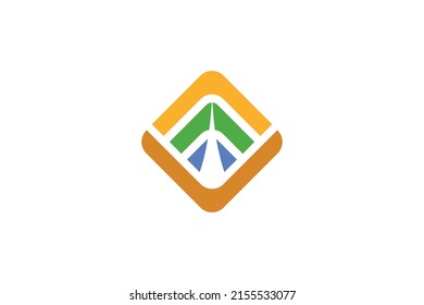 Garden and Plant Colored Logo