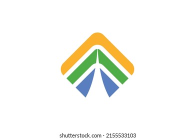 Garden and Plant Colored Logo