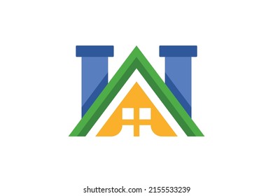 Farbiges Logo für Garten und Pflanzen