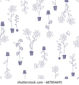 Garden plant pattern