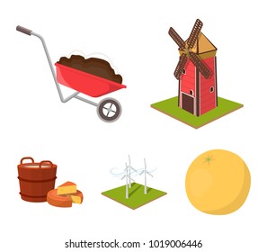 Garden, plot, ecology and other web icon in cartoon style. Drink, liquid, farm icons in set collection.