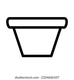 A garden pot is a container specifically designed for growing plants and flowers. 