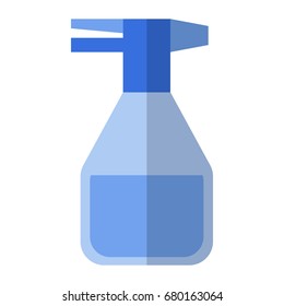 Garden pressure sprayer icon, vector illustration flat style design isolated on white. Colorful graphics