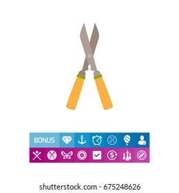 Garden pruner icon 2