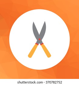 Garden pruner icon