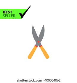 Garden pruner icon