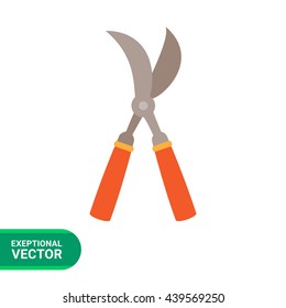 Garden pruner icon