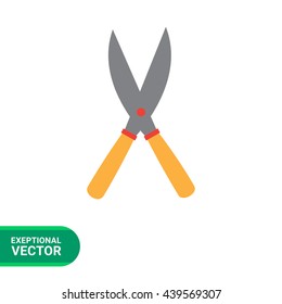 Garden pruner icon