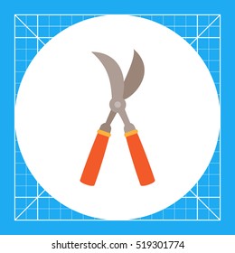Garden pruner icon