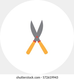 Garden pruner icon