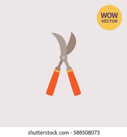 Garden pruner icon