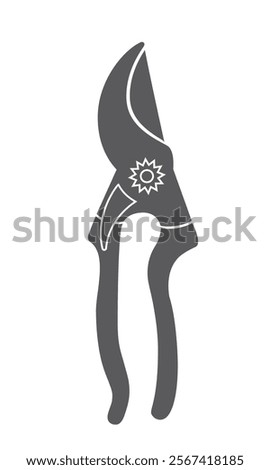 Garden Pruning Shears outline icon