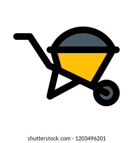 Garden pushcart carriage
