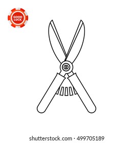 Garden Scissors Icon