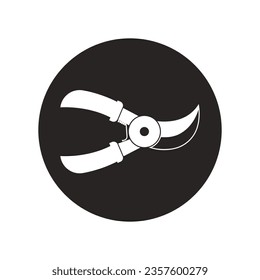 Garden Shears icon vector illustration symbol design