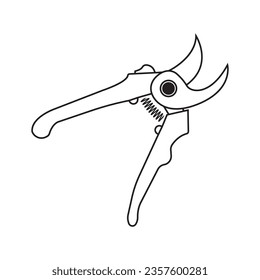 Garden Shears icon vector illustration symbol design