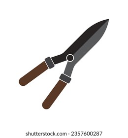 Garden Shears icon vector illustration symbol design