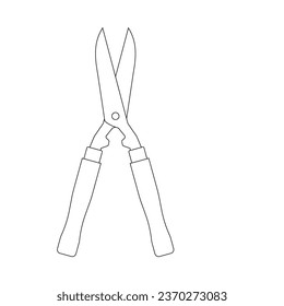 Garden Shears icon vector illustration symbol design