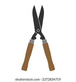 Garden Shears icon vector illustration symbol design