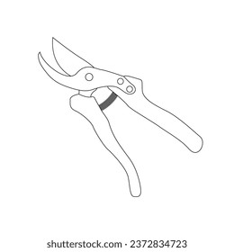 Garden Shears icon vector illustration symbol design