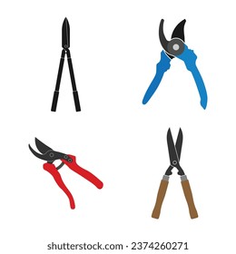 Garden Shears icon vector illustration symbol design