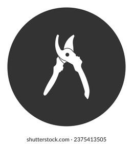 Garden Shears icon vector illustration symbol design