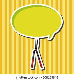 garden shears theme elements