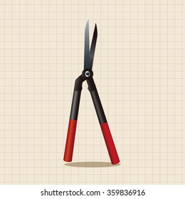 garden shears theme elements