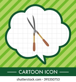 garden shears theme elements