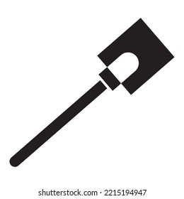 GartenSchaufenstersymbol, Vektordesign-Vorlage in schwarz, einzeln auf weißem Hintergrund