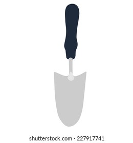 Garden shovel, garden shovel vector, garden shovel isolated
