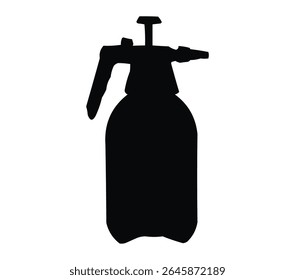 Bomba de Pulverização de Jardim. Imagem vetorial. Fundo branco.