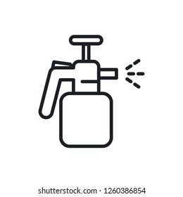 garden sprayer vector icon