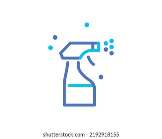 Garden Sprayer Vector Icon, Modern Sprayer Bottle Vector Illustration