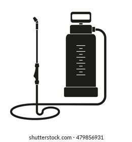 Garden sprayer vector illustration