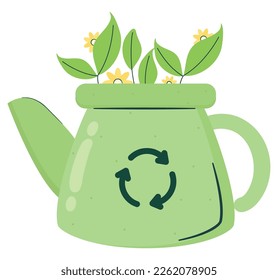diseño de rociadores de jardín sobre blanco