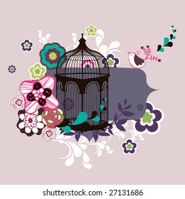the garden theme wallpaper