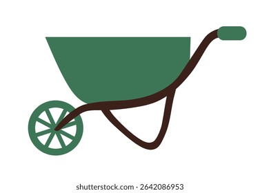 Garden tool Element. Vector flat illustration.