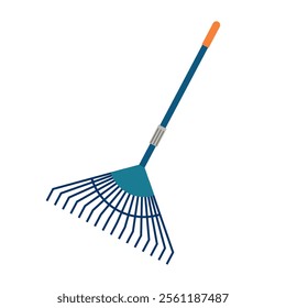 garden tool elements in modern decoration style, garden tool-themed vector illustration. 